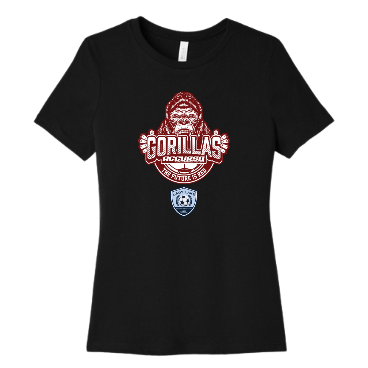 Women’s Accurso Gorillas Bella + Canvas Relaxed Jersey T-Shirt
