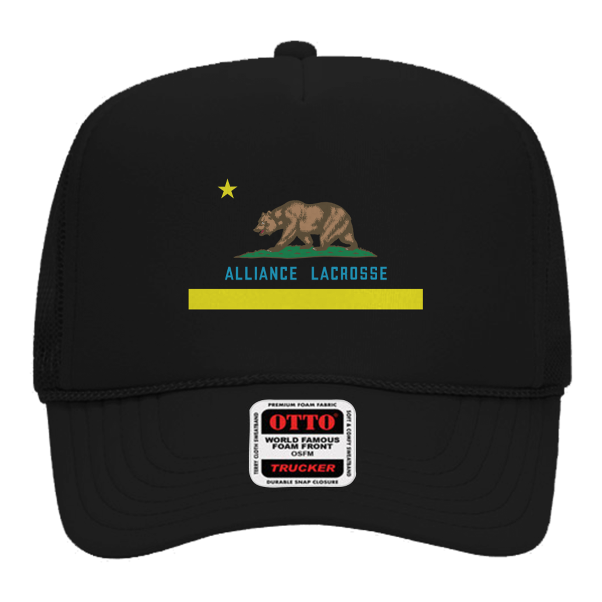 Alliance National Otto 5-Panel Crown Mesh Back Trucker Hat