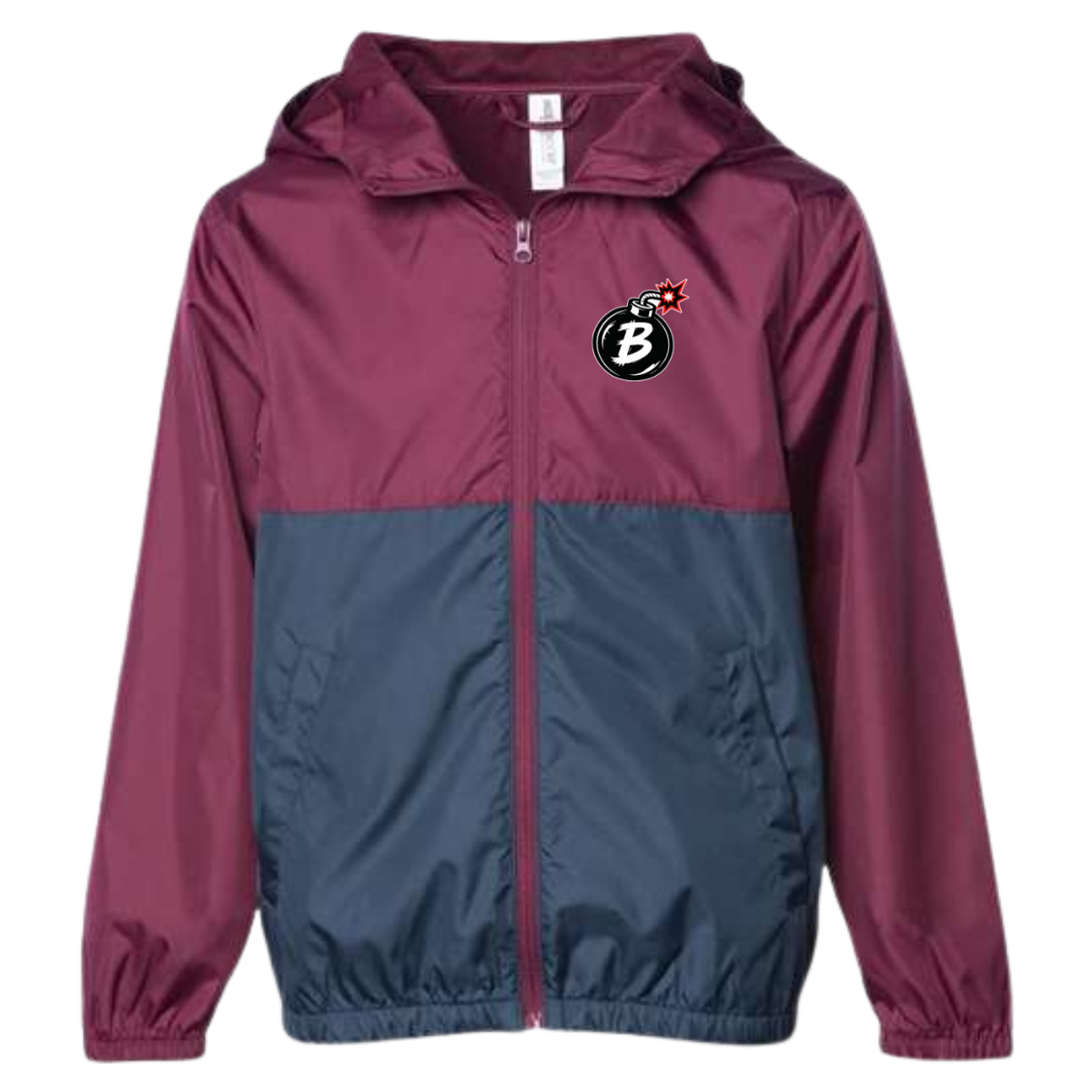 Youth Lowcountry bombers Lightweight Windbreaker Full-Zip Jacket
