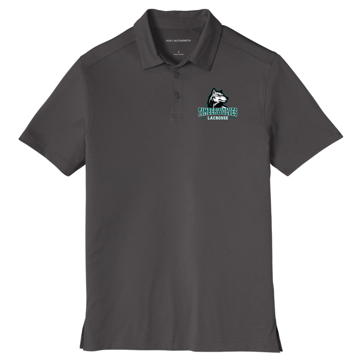 Adult Everett Timber Wolves Port Authority Stretch Polo