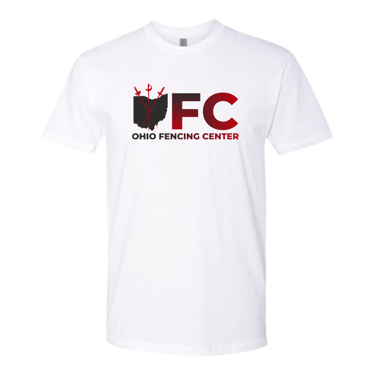 Adult Ohio Fencing Center Next Level Cotton T-Shirt