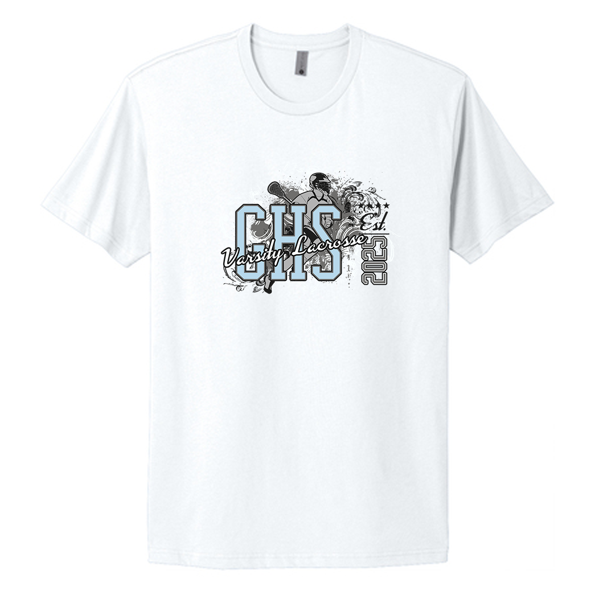 Adult Gibbs Lacrosse Next Level Cotton T-Shirt