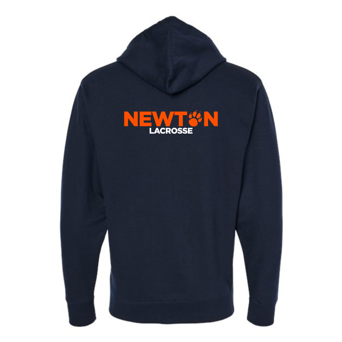 Adult Newton Lacrosse ITC Fleece Zip Up Hoodie