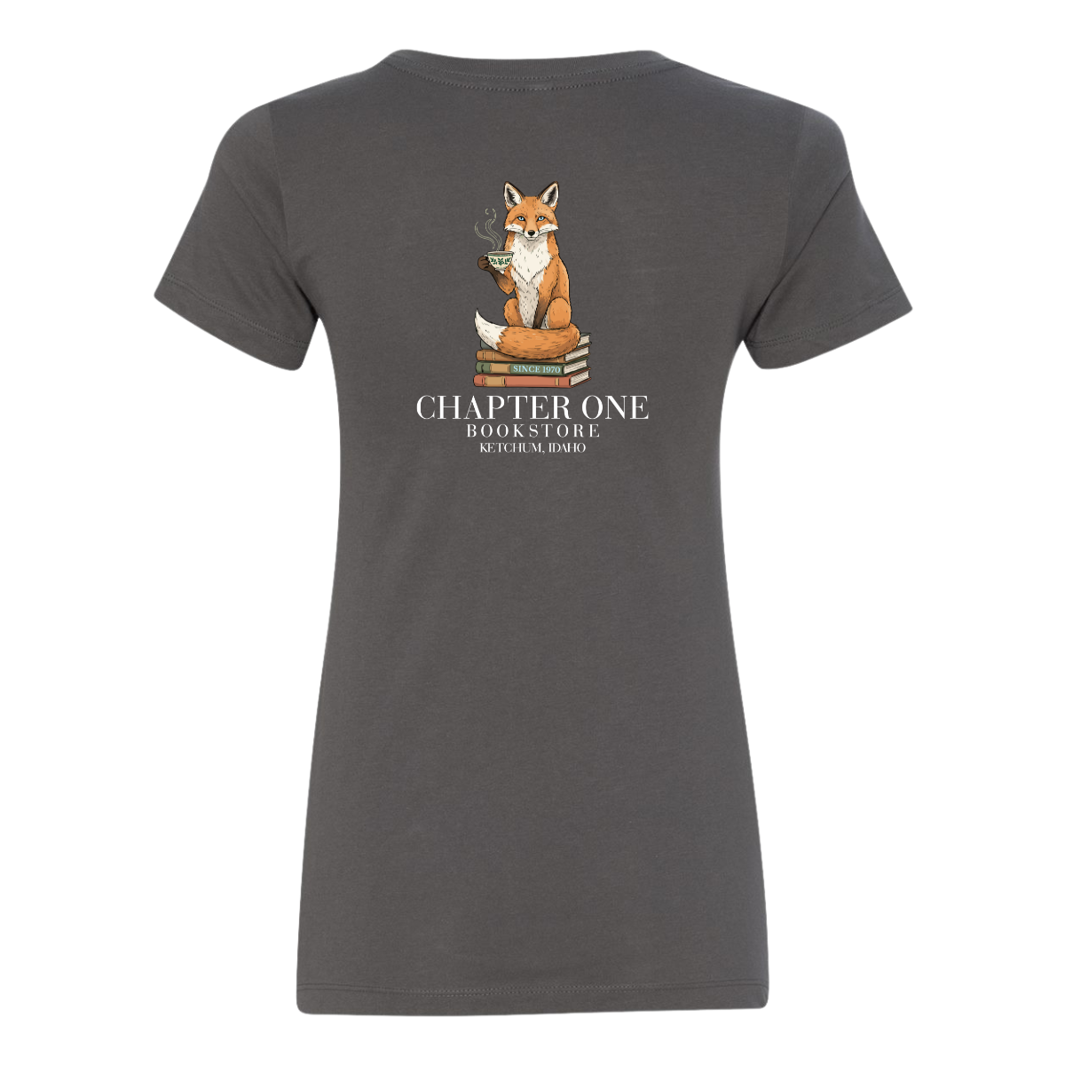 Women's Chapter One Bookstore Next Level Ideal T-Shirt