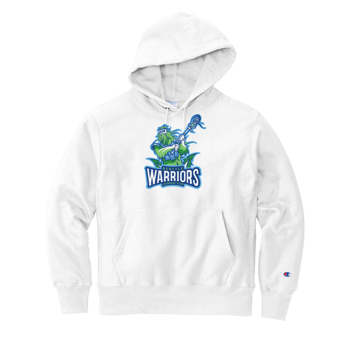 Adult Warriors Champion Reverse Weave Hoodie