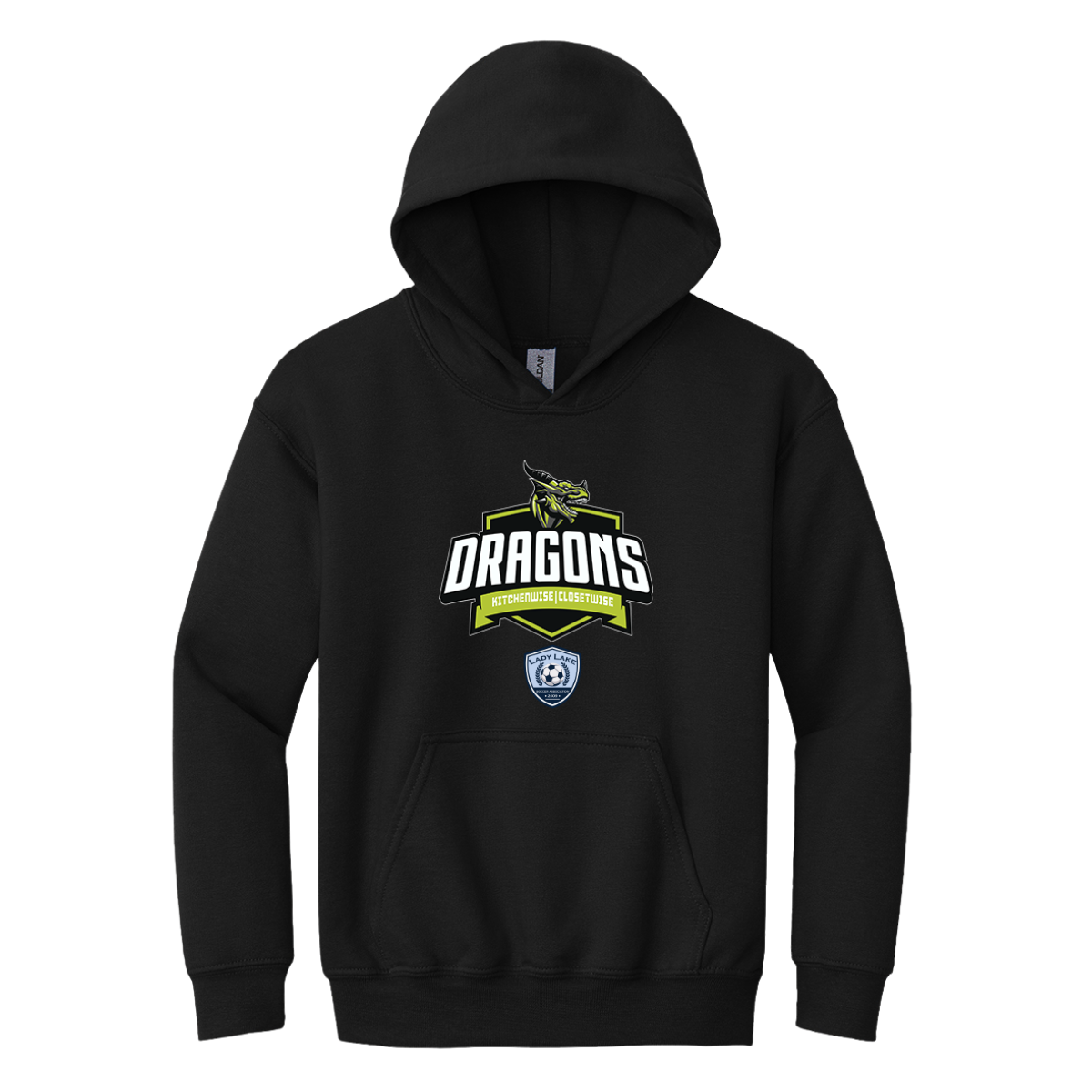 Youth Dragons Gildan Hoodie