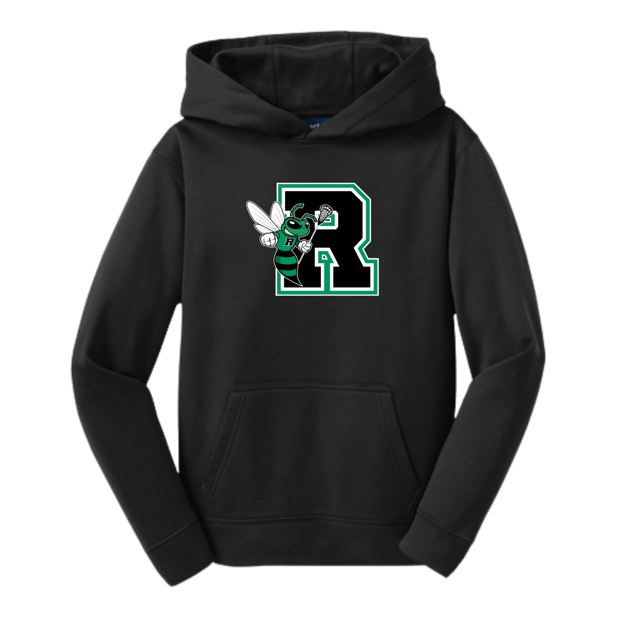 Youth Jr Hornets Lacrosse Sport-Tek Performance Hoodie