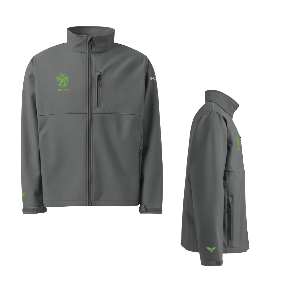 Adult IBW Boys Lacrosse Columbia Soft Shell Jacket