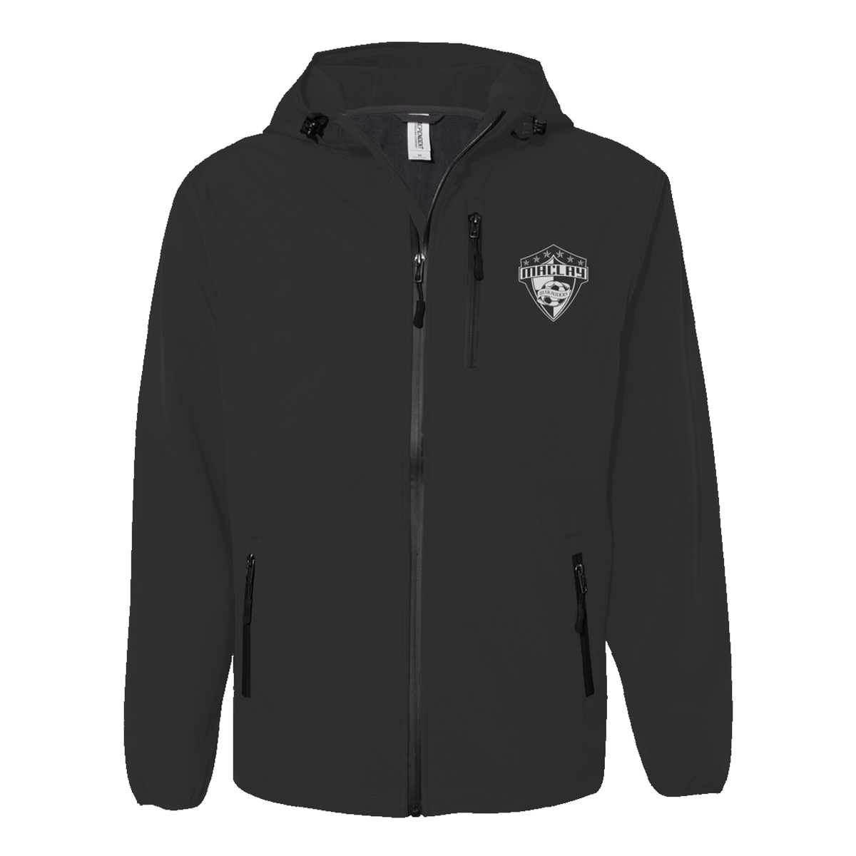 Adult Maclay Soccer Poly-Tech Soft Shell Jacket