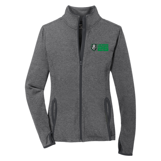 Women's Payson Lacrosse Sport-Tek Sport-Wick Stretch Full Zip Jacket