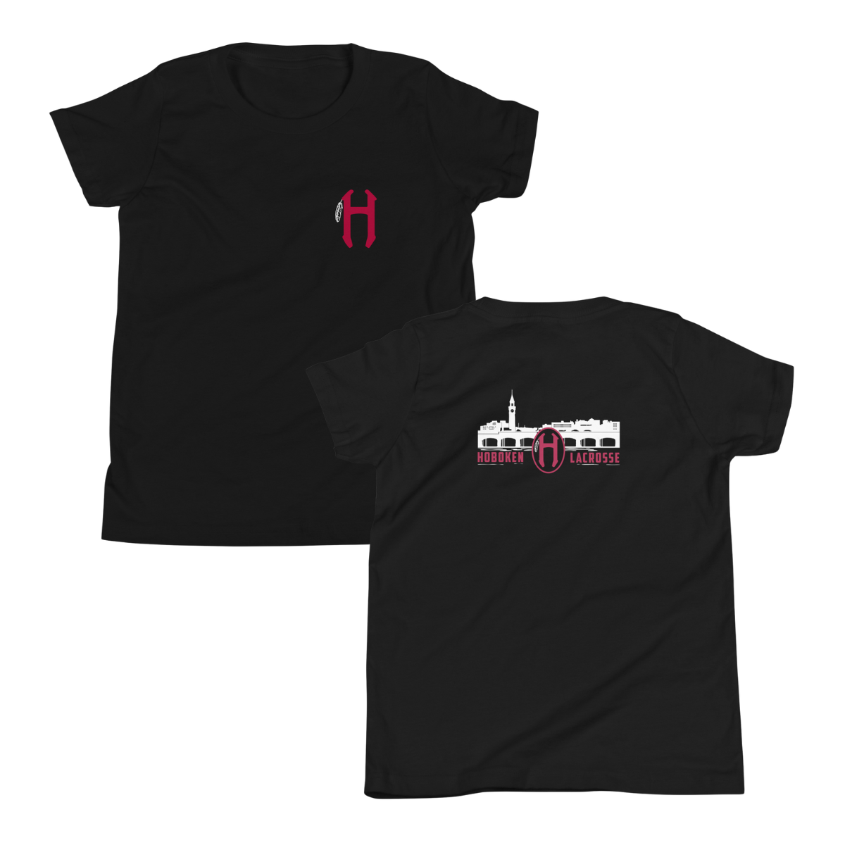 Youth Hoboken Lacrosse Bella + Canvas Staple Tee