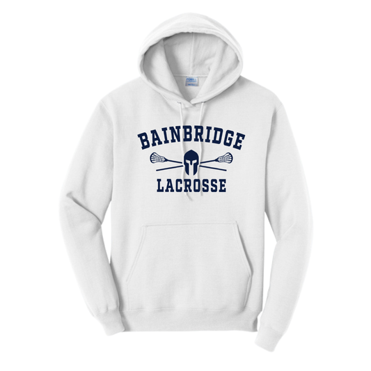 Adult Bainbridge Boys Lacrosse Port & Company Fleece Hoodie