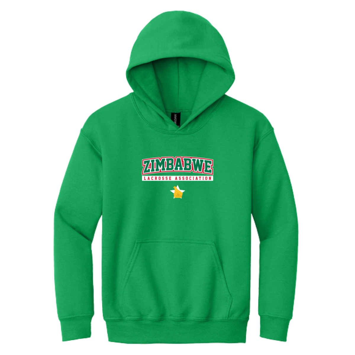 Youth Zimbabwe Lacrosse Gildan Hoodie