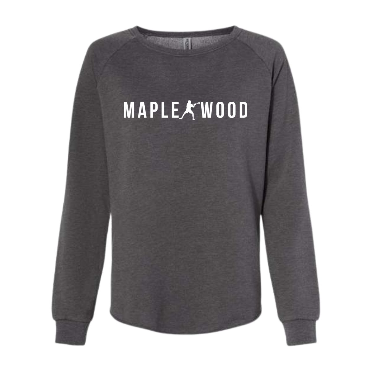 Women's Maplewood Lacrosse ITC Wave Wash Crewneck Sweatshirt