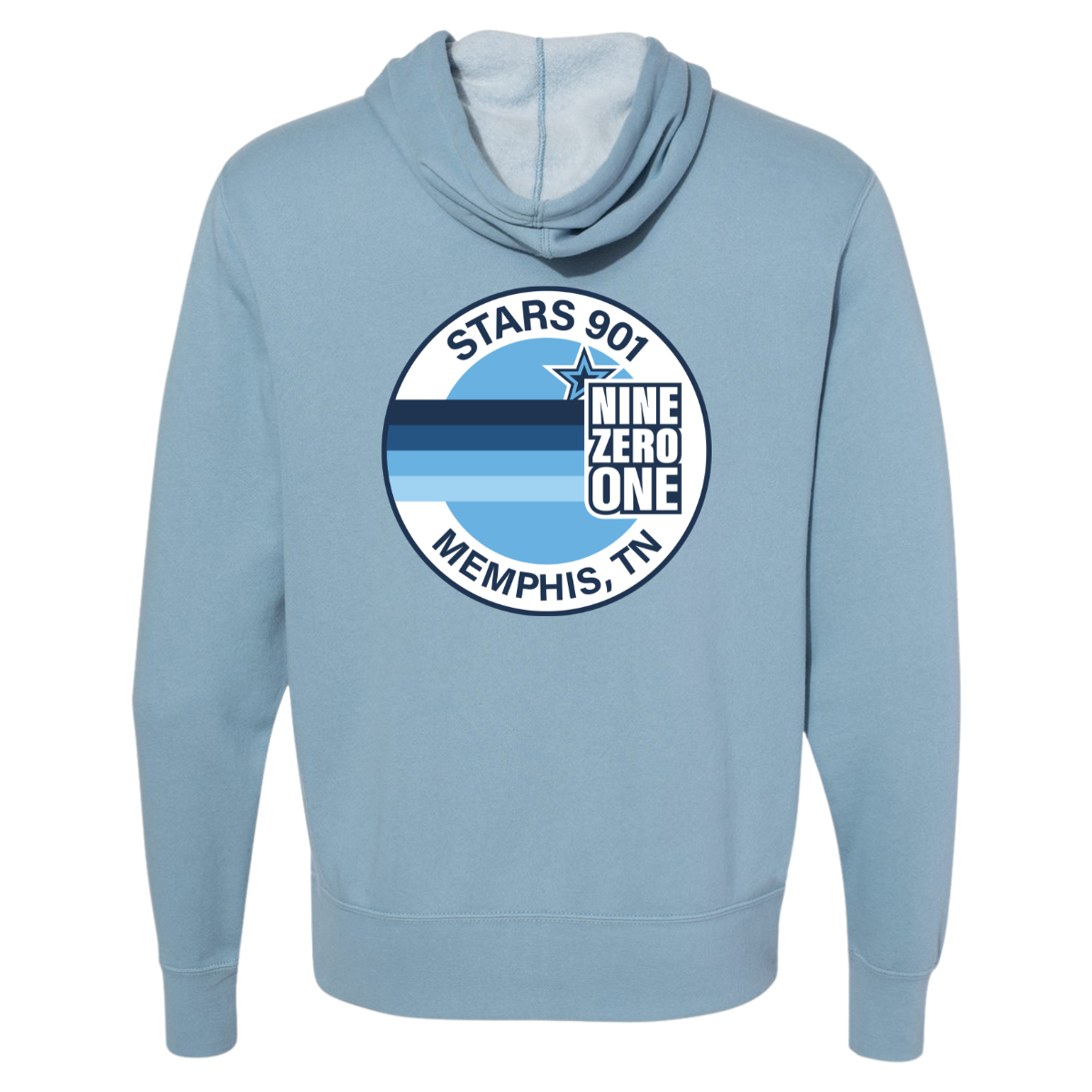 Adult Stars 901 Lacrosse ITC Lightweight Full Zip Hoodie