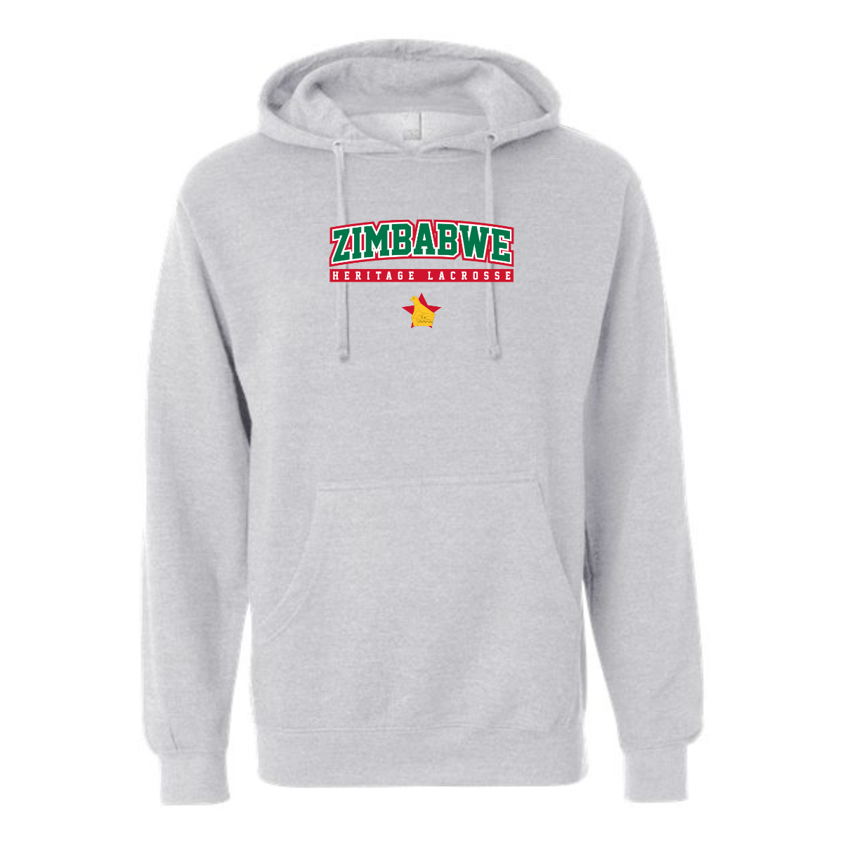 Adult Zimbabwe Lacrosse ITC Midweight Hoodie
