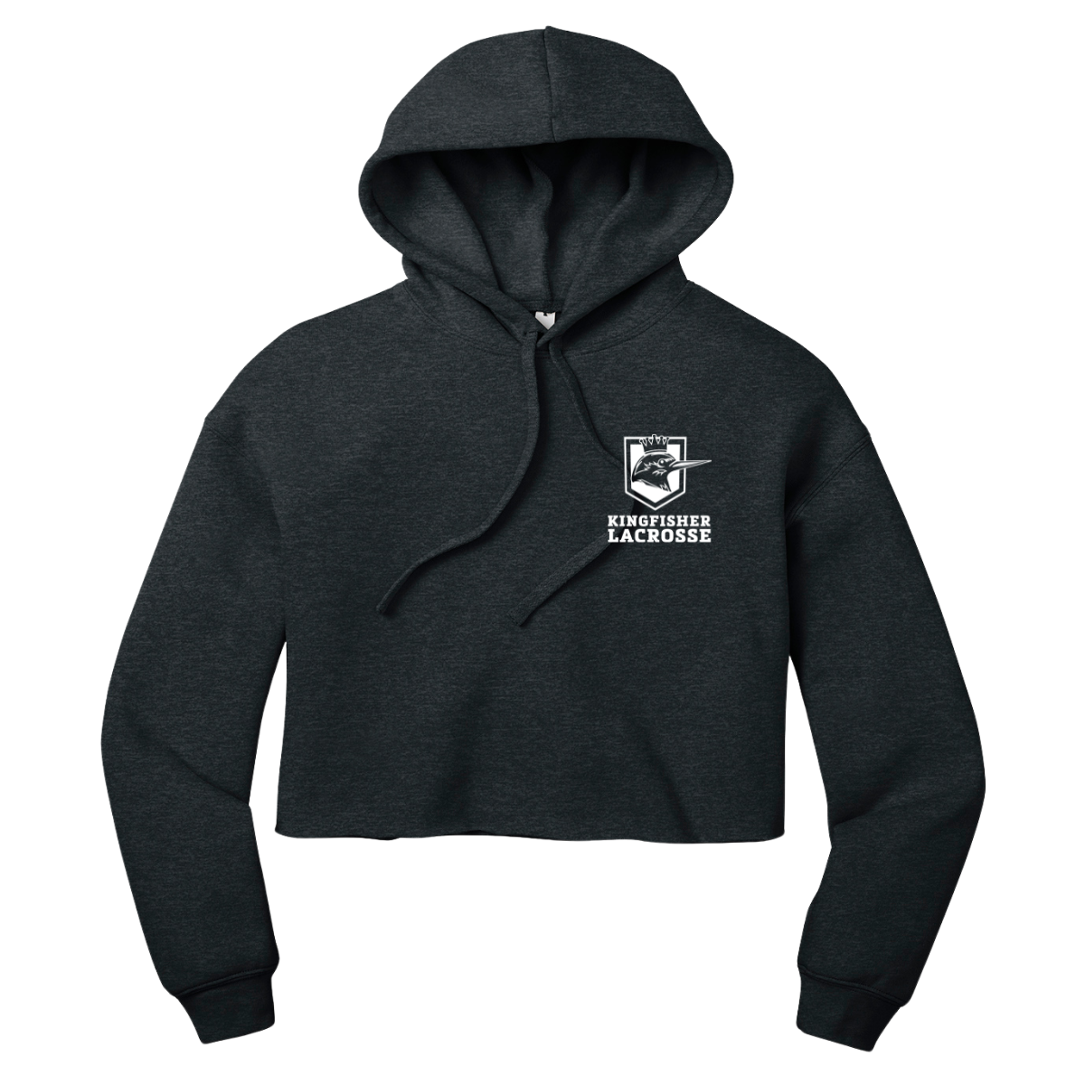 Women's Kingfisher Bella + Canvas Cropped Hoodie