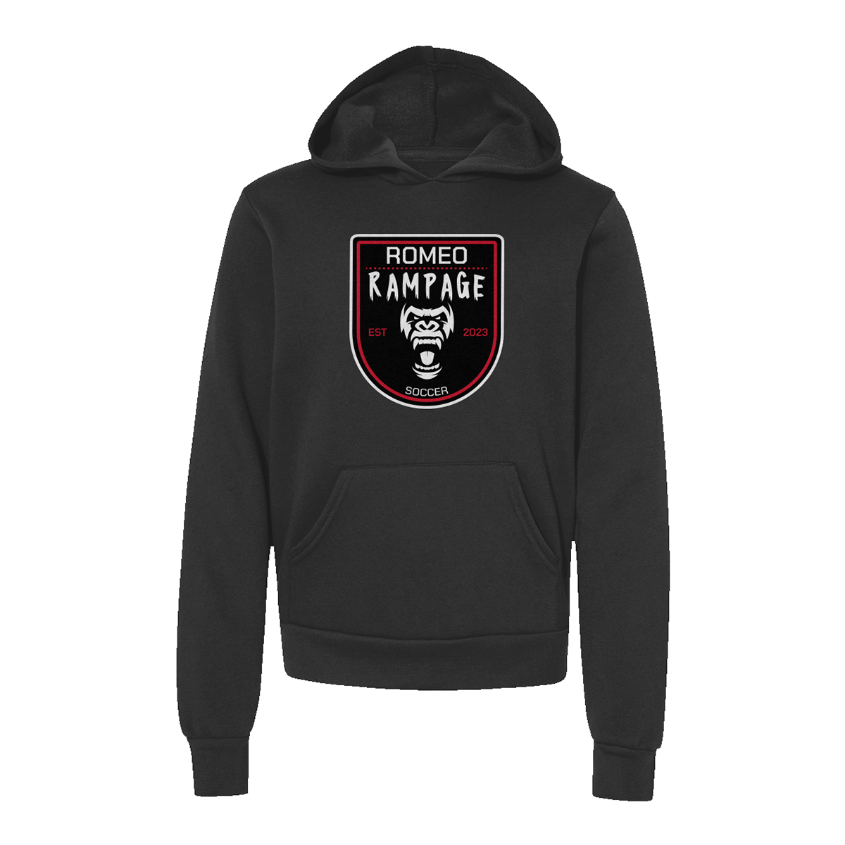 Youth Romeo Rampage Swag Bella + Canvas Sponge Fleece Hoodie