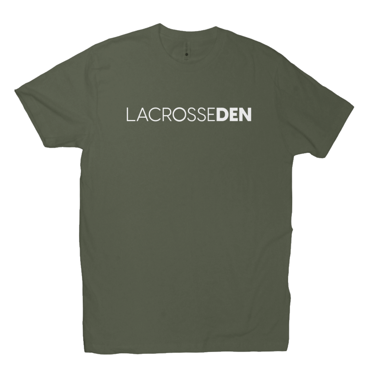 Adult LacrosseDen Next Level Cotton T-Shirt