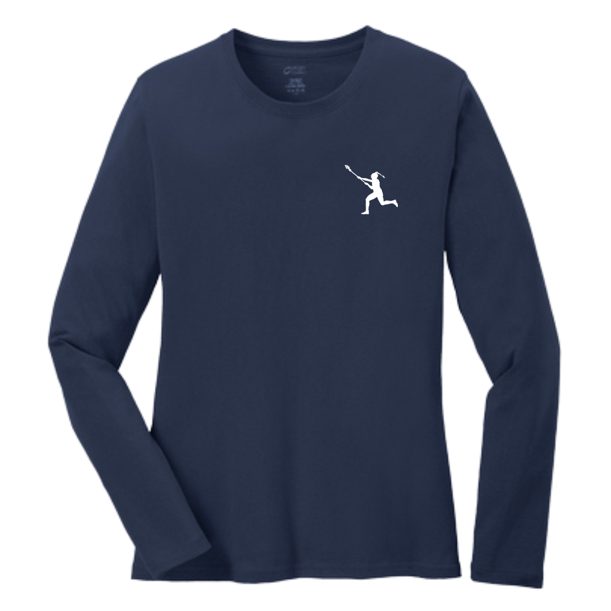 Women's Charlotte North Lacrosse Long Sleeve Core Cotton Tee