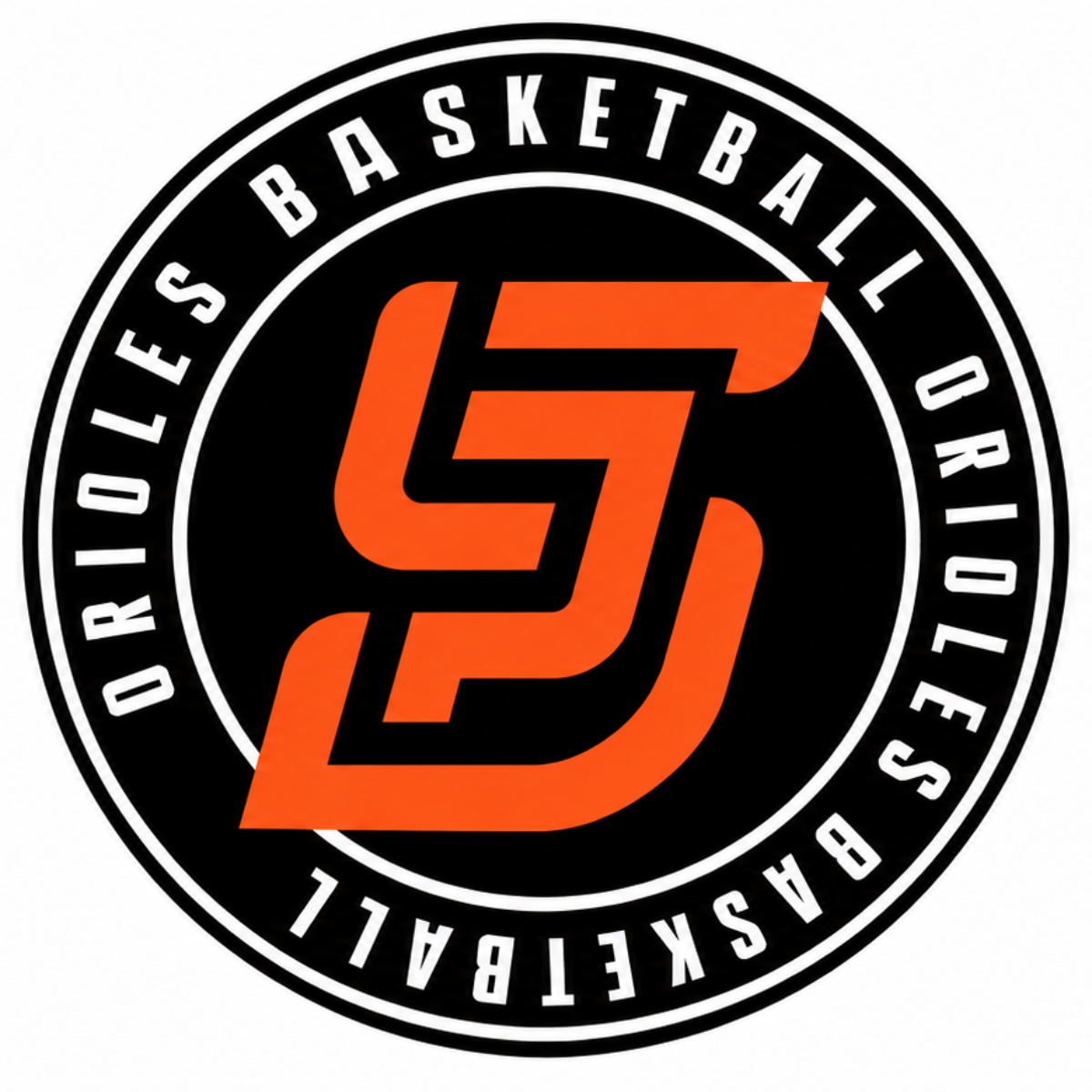 St. Louis Park Traveling Basketball Round Car Magnet