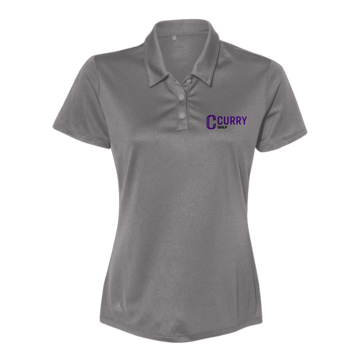 Women's Curry College Golf Swag Adidas Performance Polo