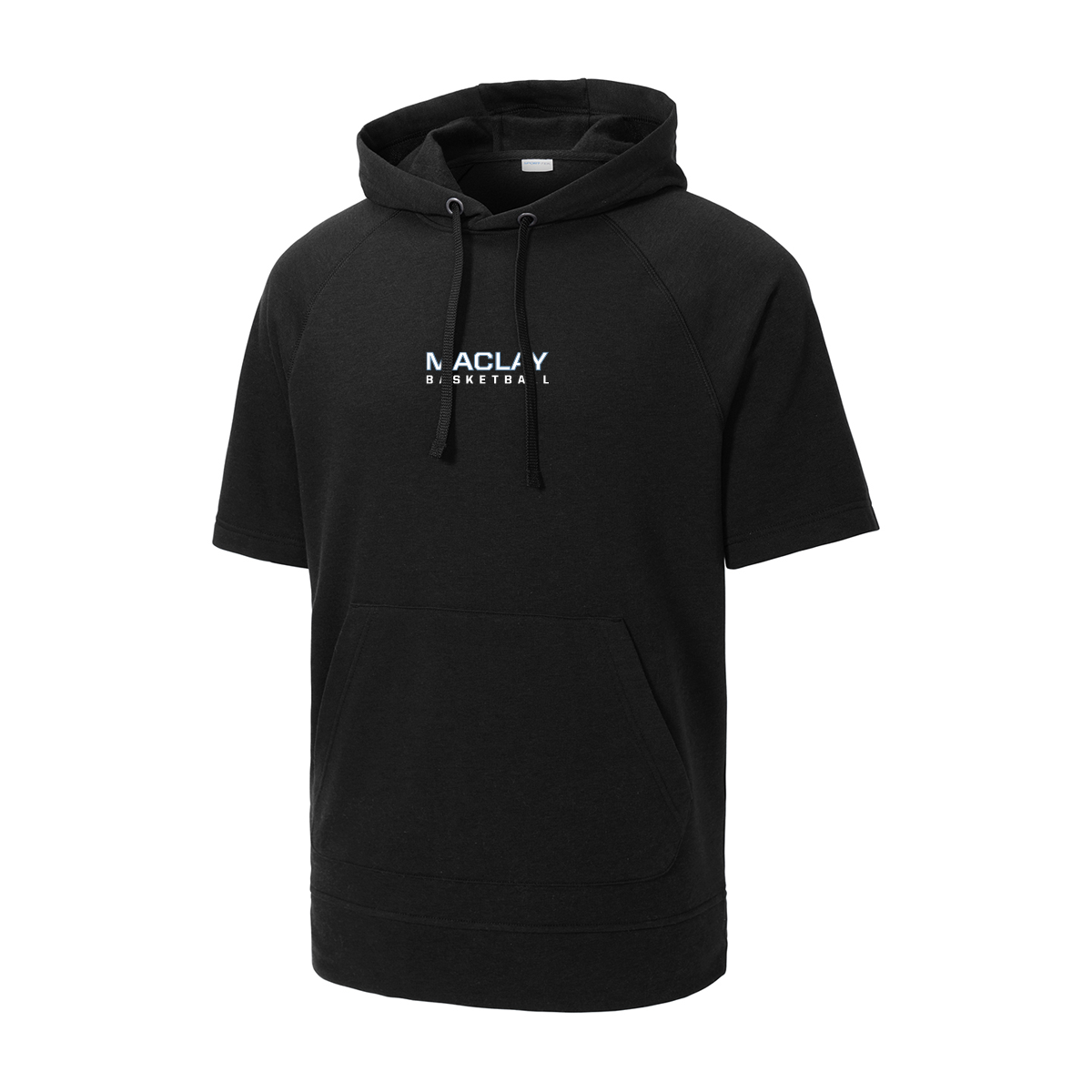 Adult Maclay Basketball Sport-Tek Tri-Blend SS Hoodie