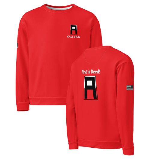 Adult First Army Performance Crewneck Sweatshirt