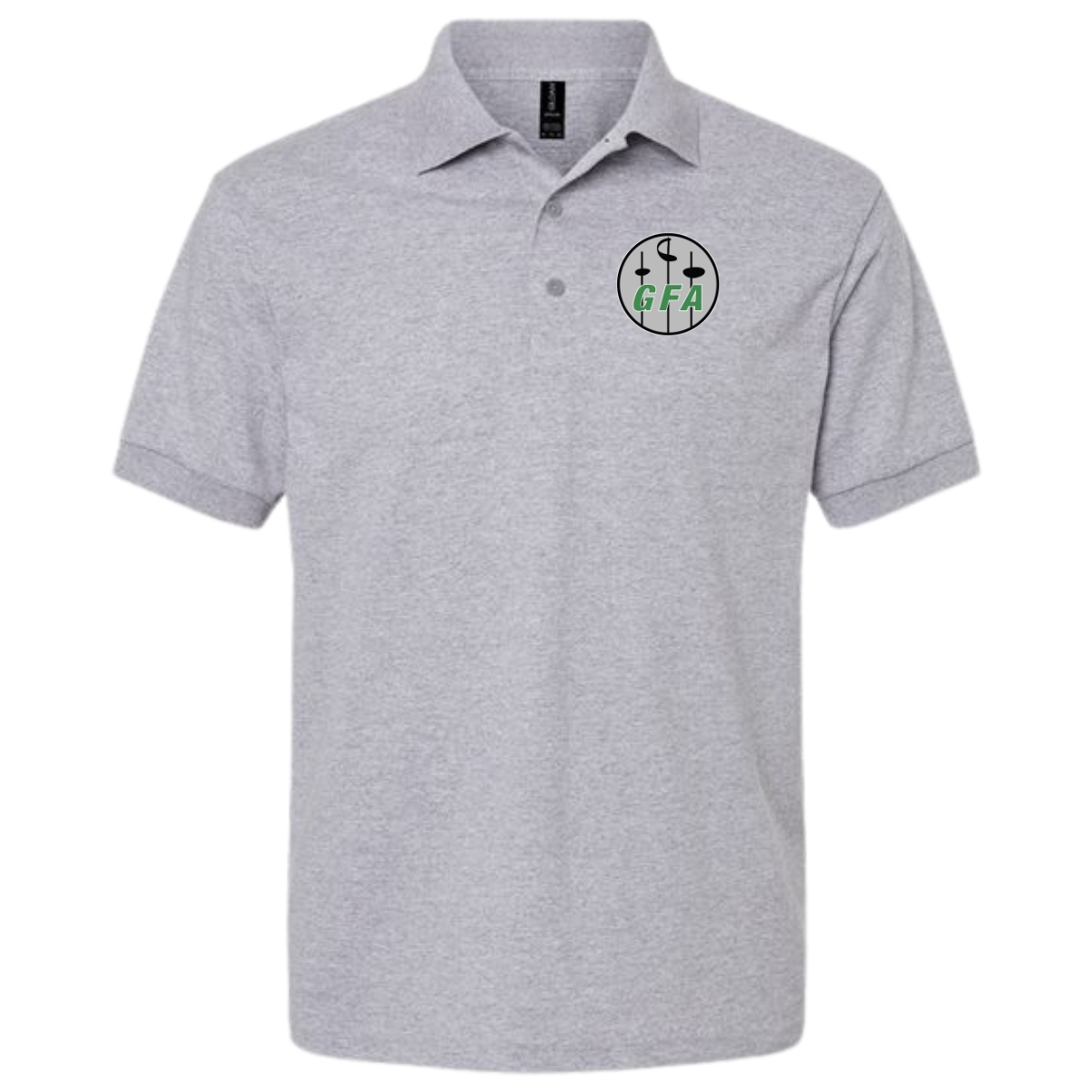 Adult Greensboro Fencing Academy Gildan Dryblend Polo