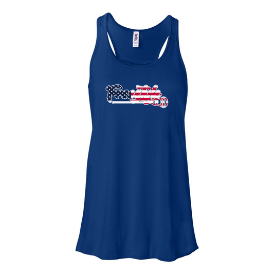 Women's Freestyle Lacrosse Flowy Racerback Tank