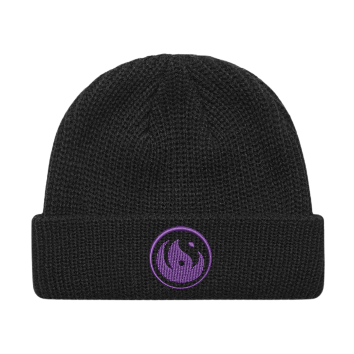 Fisherman Beanie - Purple Logo