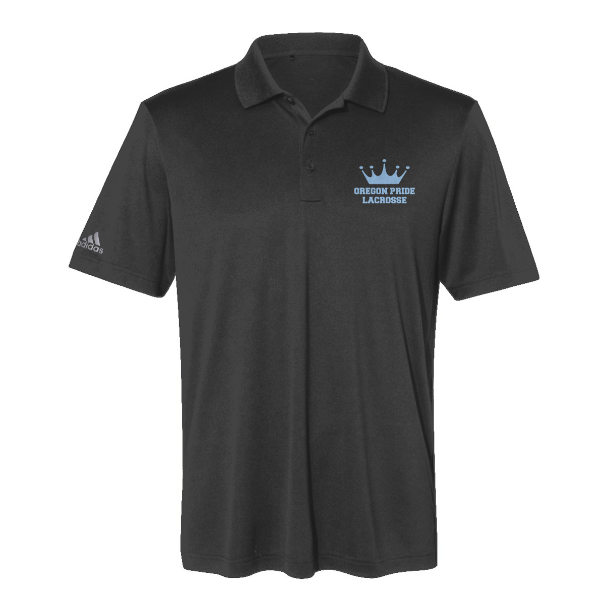 Adult Oregon Pride Lacrosse Adidas Performance Polo