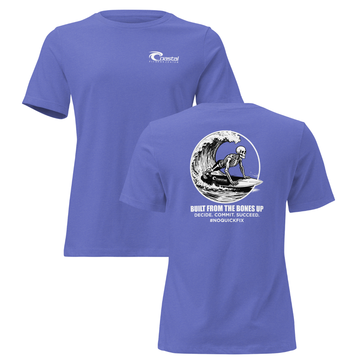 Women's Coastal Fitness Center Bella + Canvas Relaxed T-shirt