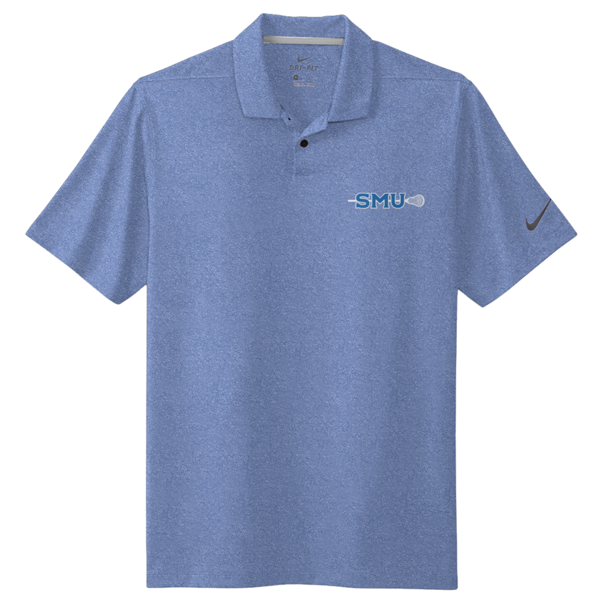 Adult SMU Lacrosse Nike Dri-Fit Vapor Polo