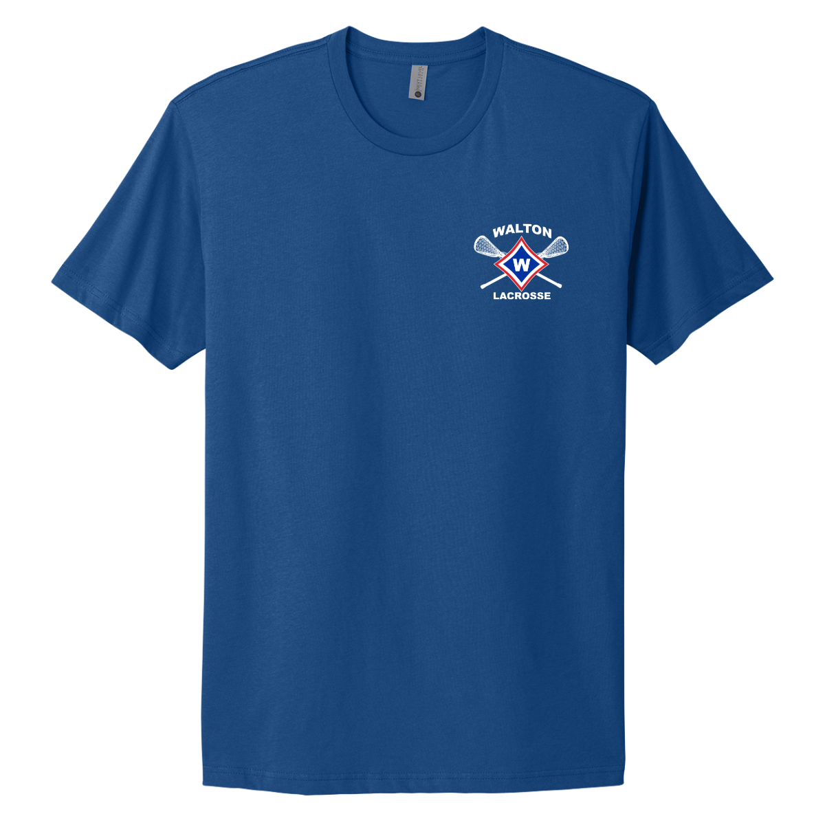 Adult Walton Girls Lacrosse Next Level Cotton T-Shirt