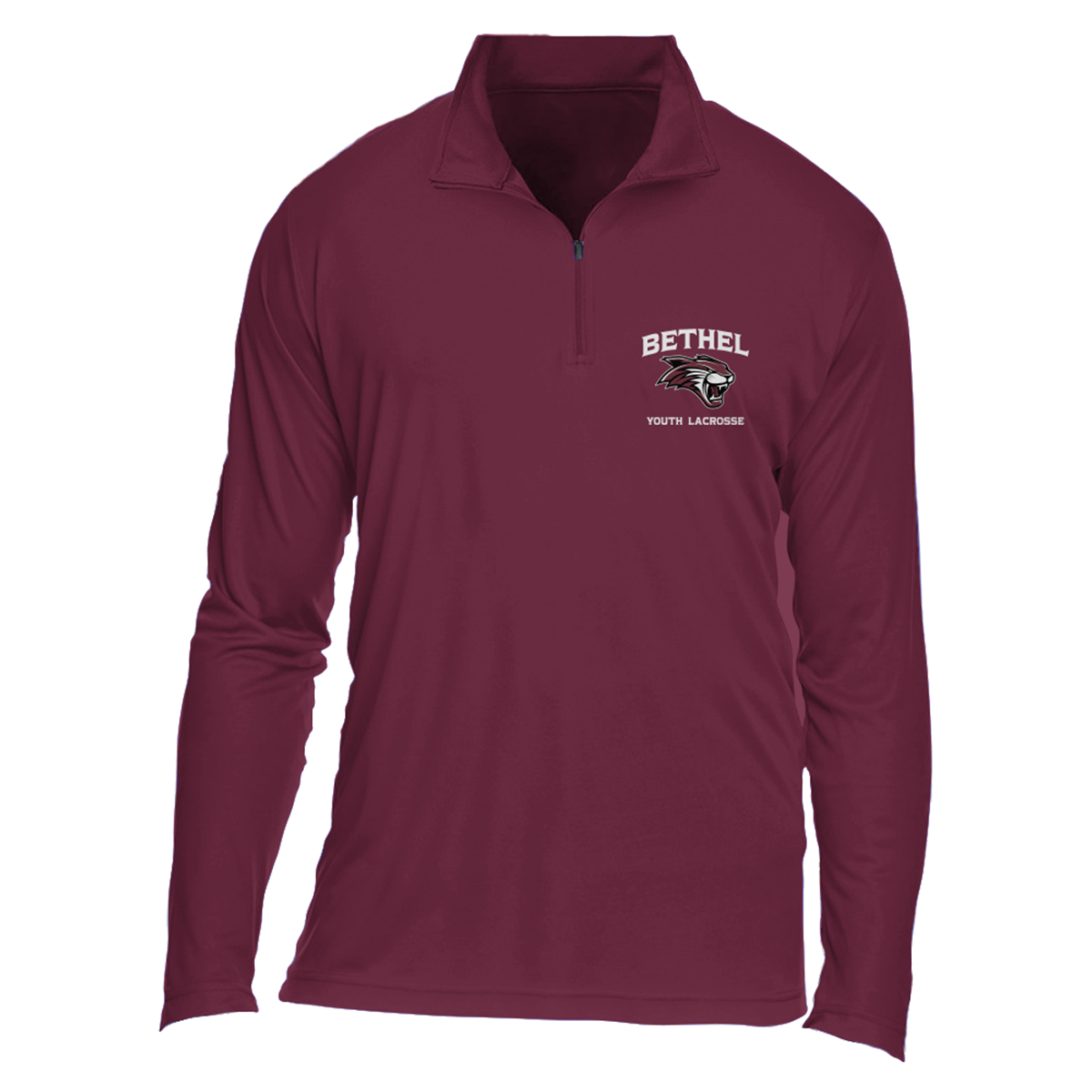 Adult Bethel Lacrosse Team 365 Zone Performance 1/4 Zip