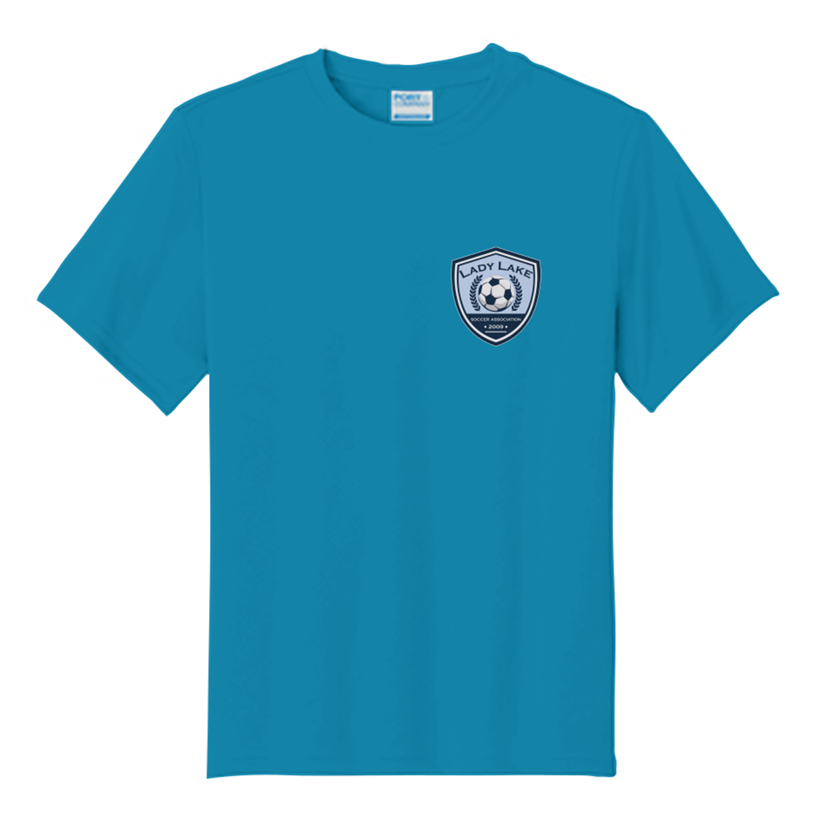Youth Lady Lake Soccer Association Performance T-Shirt