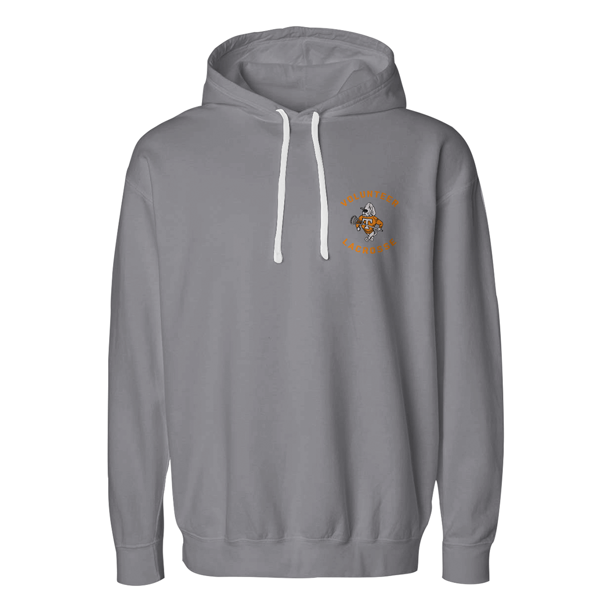 Adult Tennessee Lacrosse Comfort Colors Lightweight Hoodie