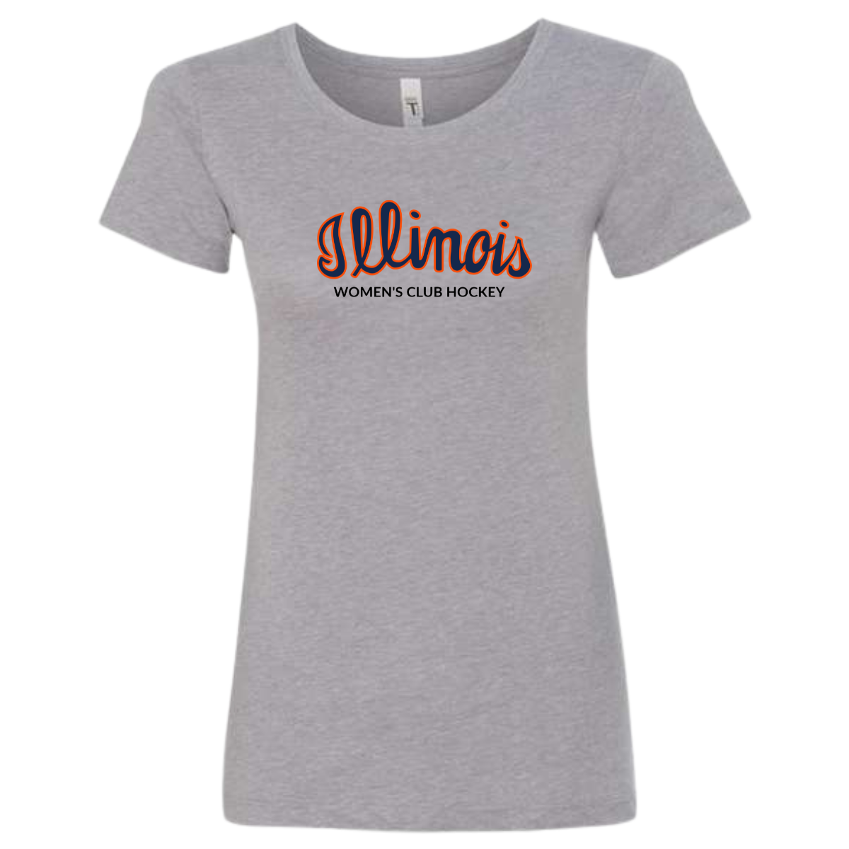 Women's Illinois Hockey Next Level Ideal T-Shirt