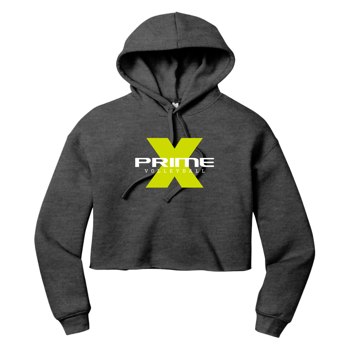 Women's Prime X Volleyball Bella + Canvas Cropped Hoodie