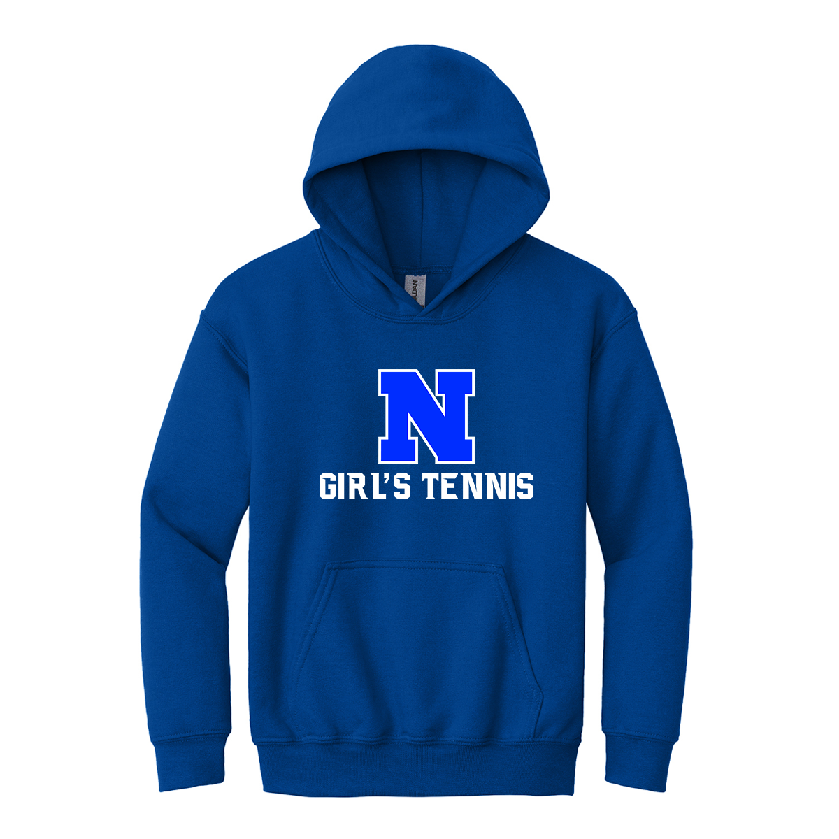 Youth Norristown Girl's Tennis Gildan Hoodie