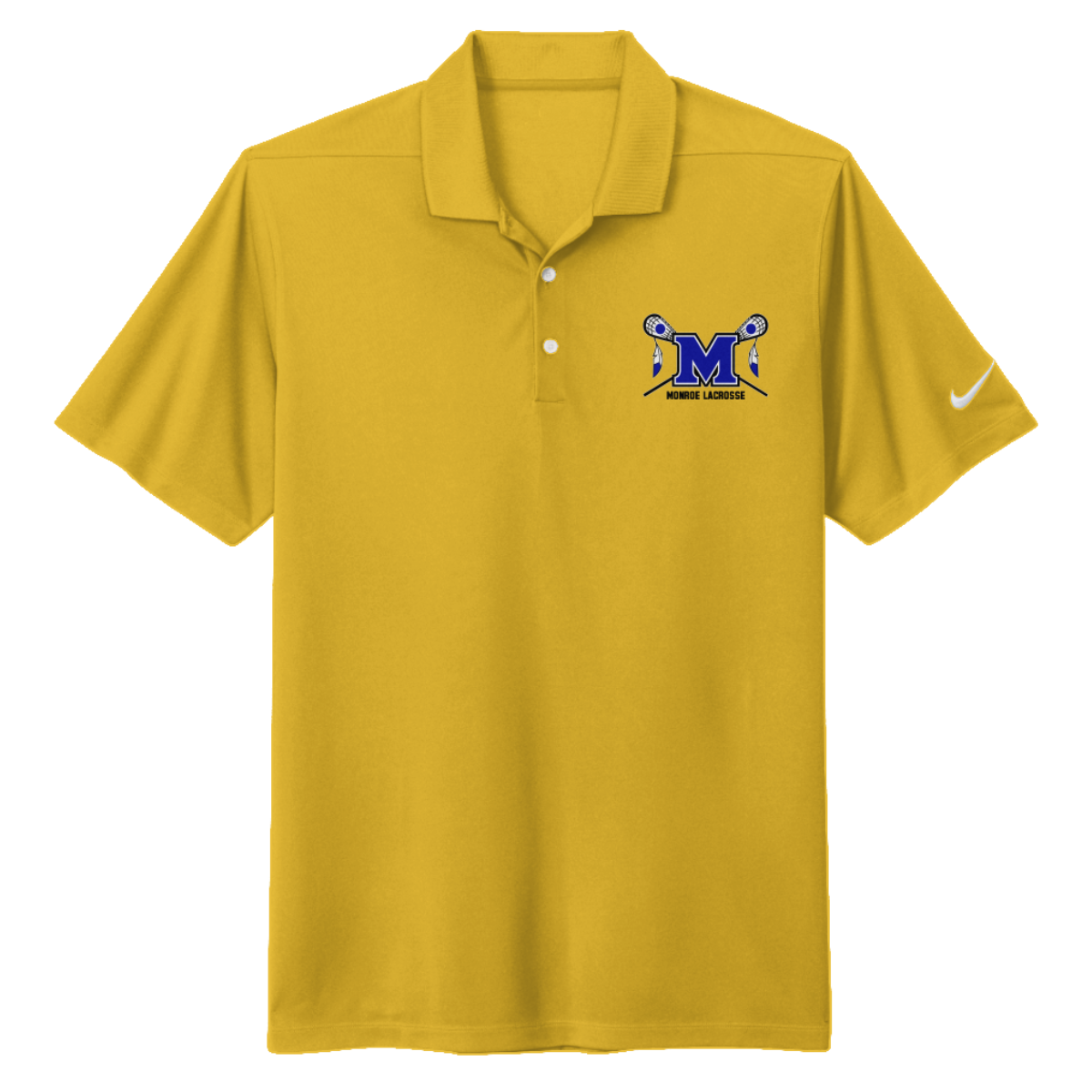 Adult Braves Nike Dri-FIT Micro Pique 2.0 Polo