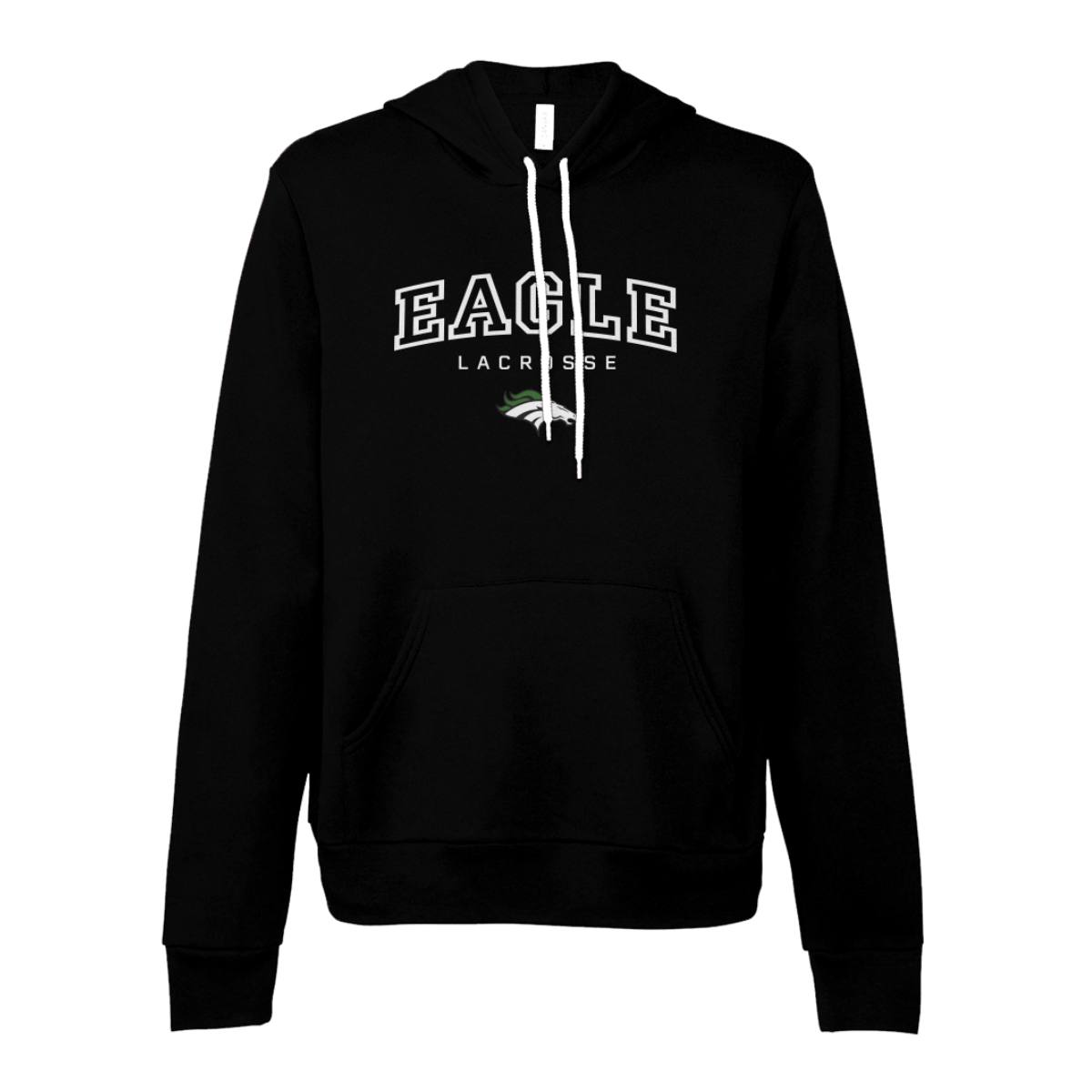 Adult EHS Lacrosse Church Bella + Canvas Sponge Fleece Pullover Hoodie