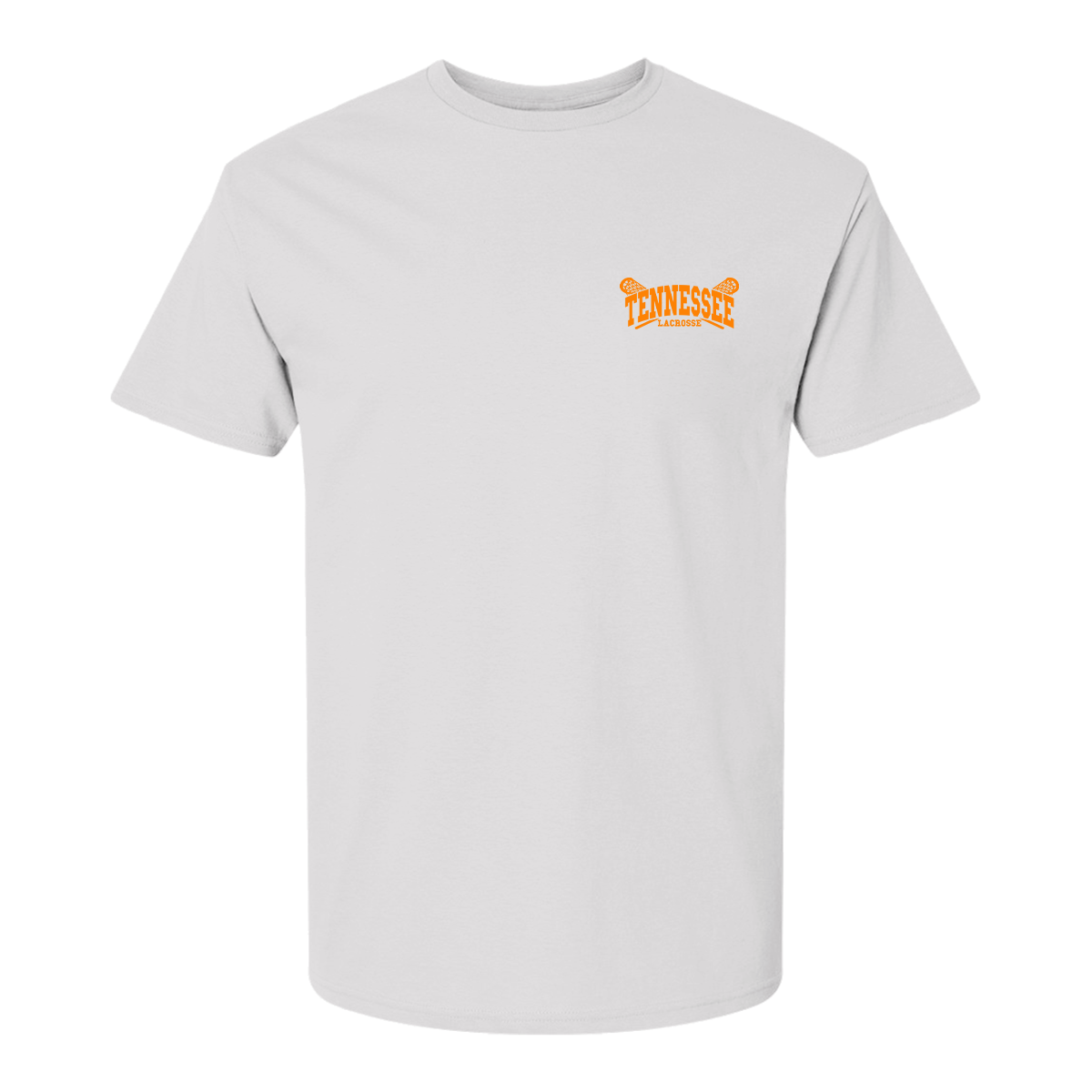 Adult Tennessee Lacrosse Fruit of the Loom HD Cotton T-Shirt