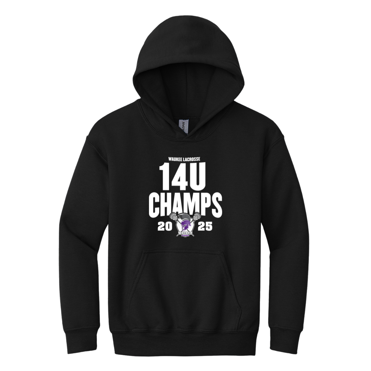 Youth Waukee Lacrosse Gildan Hoodie