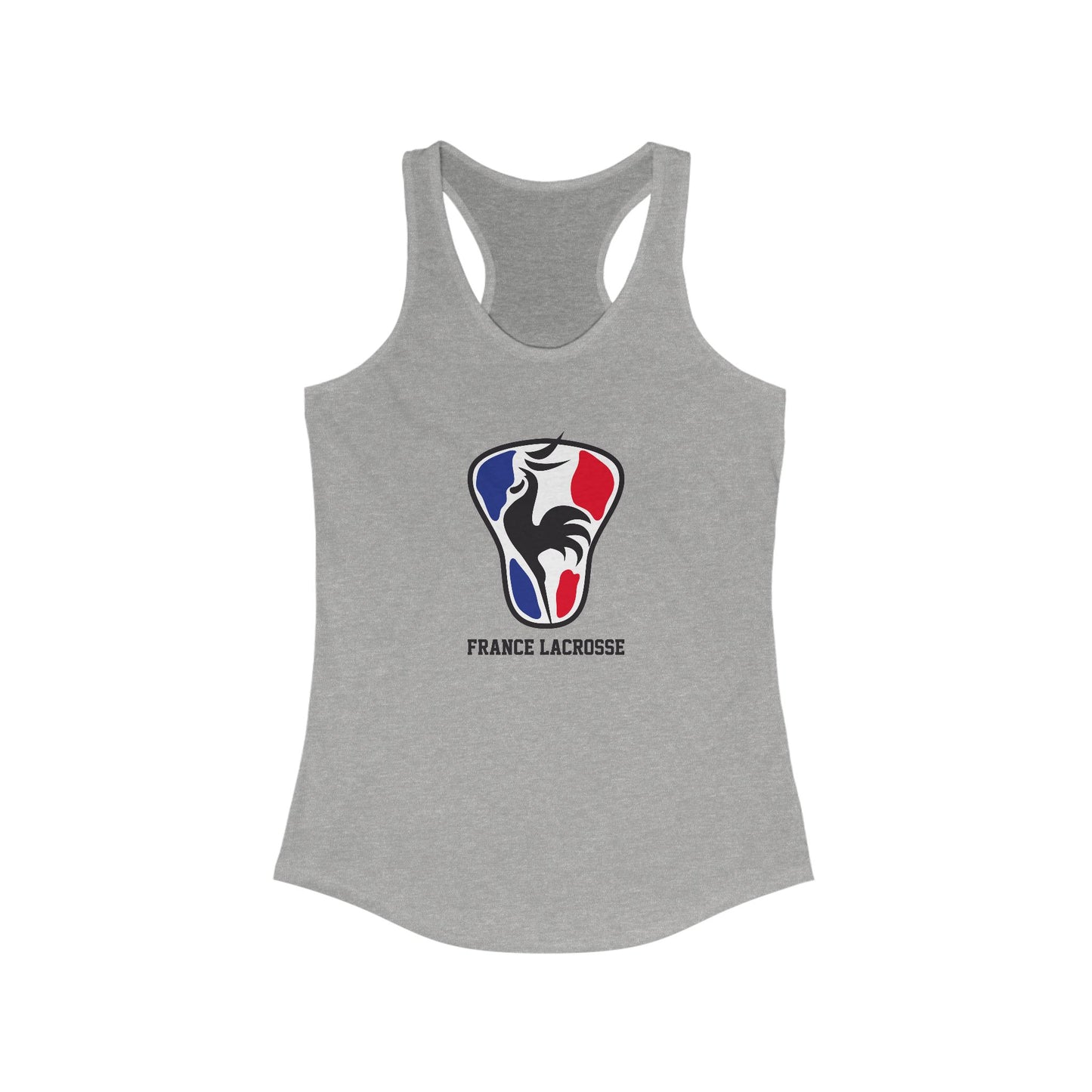 Women's France Lacrosse Next Level Racerback Tank