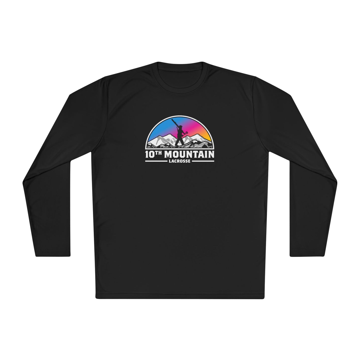 Adult 10th Mountain Lacrosse Sport-Tek LS Shirt