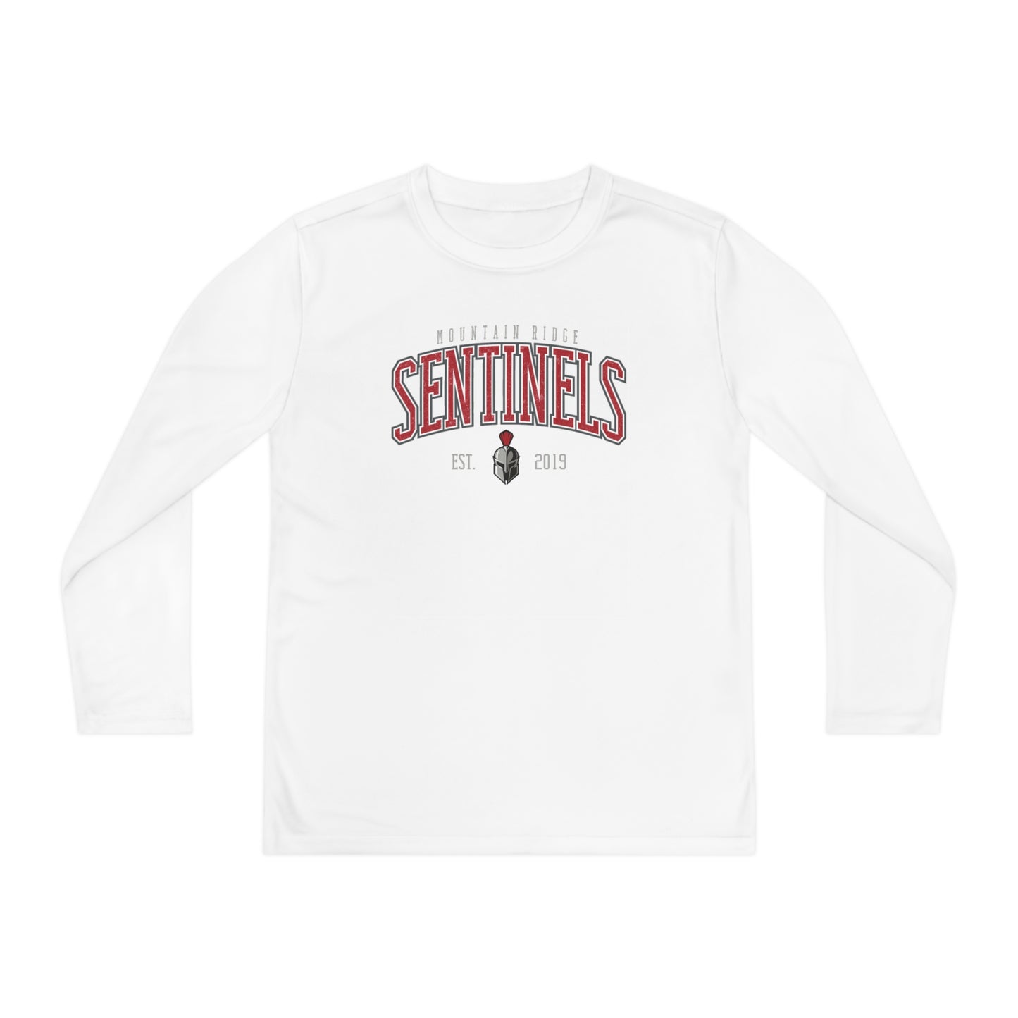 Youth Mountain Ridge Sentinels Lacrosse Sport-Tek Performance Long Sleeve Shirt