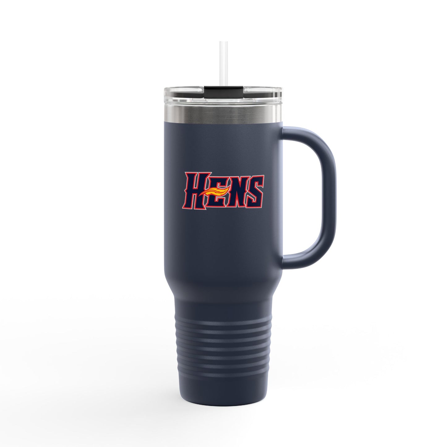 Mudhens Baseball Insulated Travel Mug (40 oz)