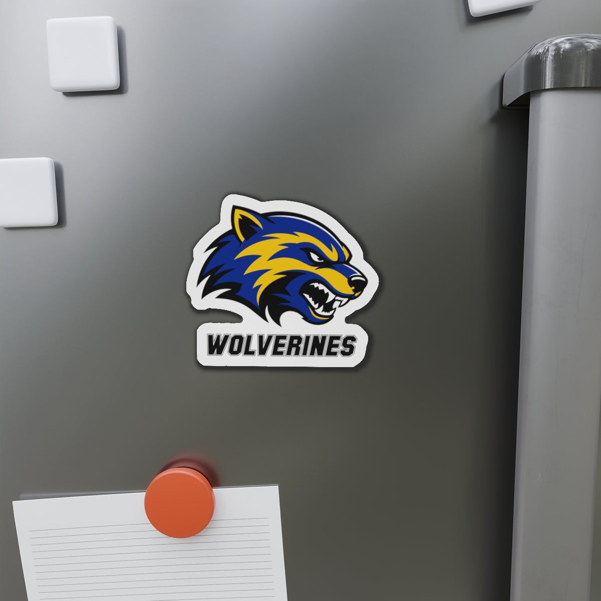 Wolverines Die-Cut Magnet